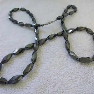 Hematite necklace